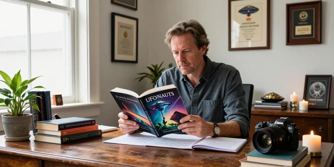 Explore T Allen Greenfield's literary insights at https://tallengreenfield.com, showcasing UFOnauts and its spiritual themes.
