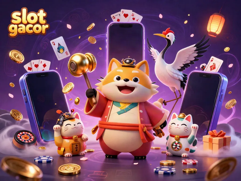 Menangkan slot gacor dengan tanuki keberuntungan dan kucing maneki-neko yang menggoda di permainan slot online.