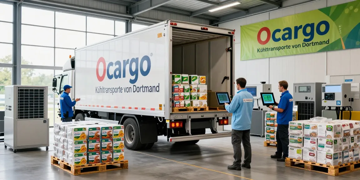Ocargo Kühltransporte von Dortmund - moderne Kühltransporte mit digitaler Überwachung