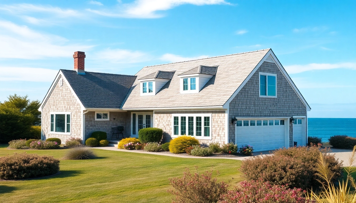 Visualize beautiful Cape Cod homes complete with an attached garage and lush landscaping.