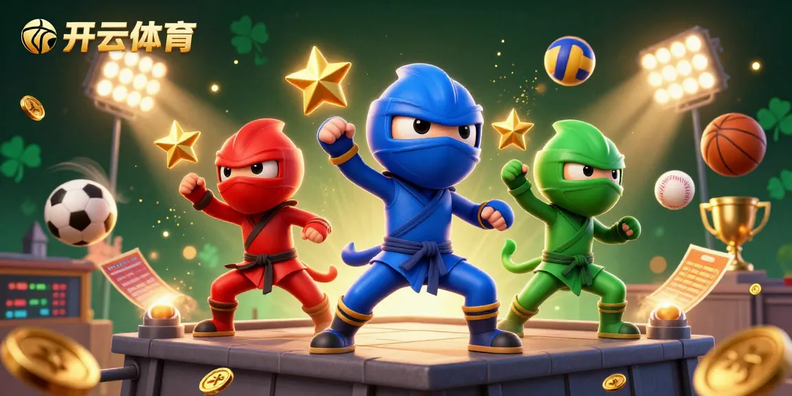 Join the thrilling action at 开云体育 with chameleon ninjas showcasing dynamic sports betting excitement.