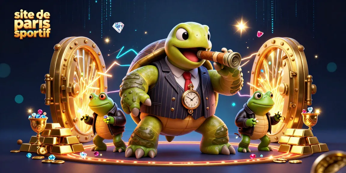 Découvrez un site de paris sportif captivant avec des personnages animés au milieu de trésors.
