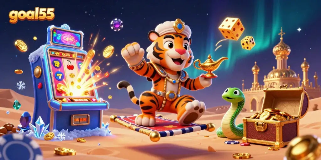 Menangkan jackpot dengan bermain goal55 yang menampilkan mesin slot mewah dan petualangan kasino seru.