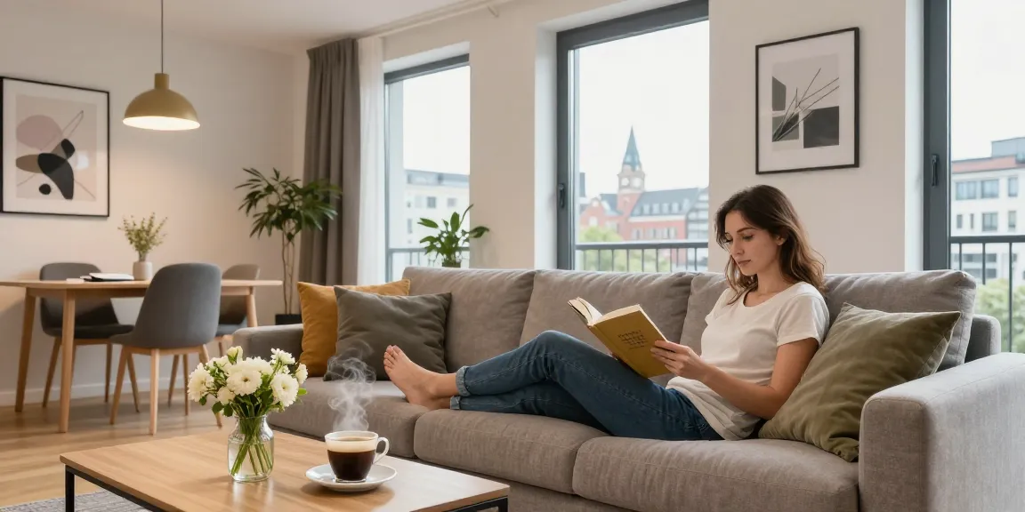 Gemütliche Monteurwohnung Hannover mit natürlichem Licht und stilvollem Ambiente.