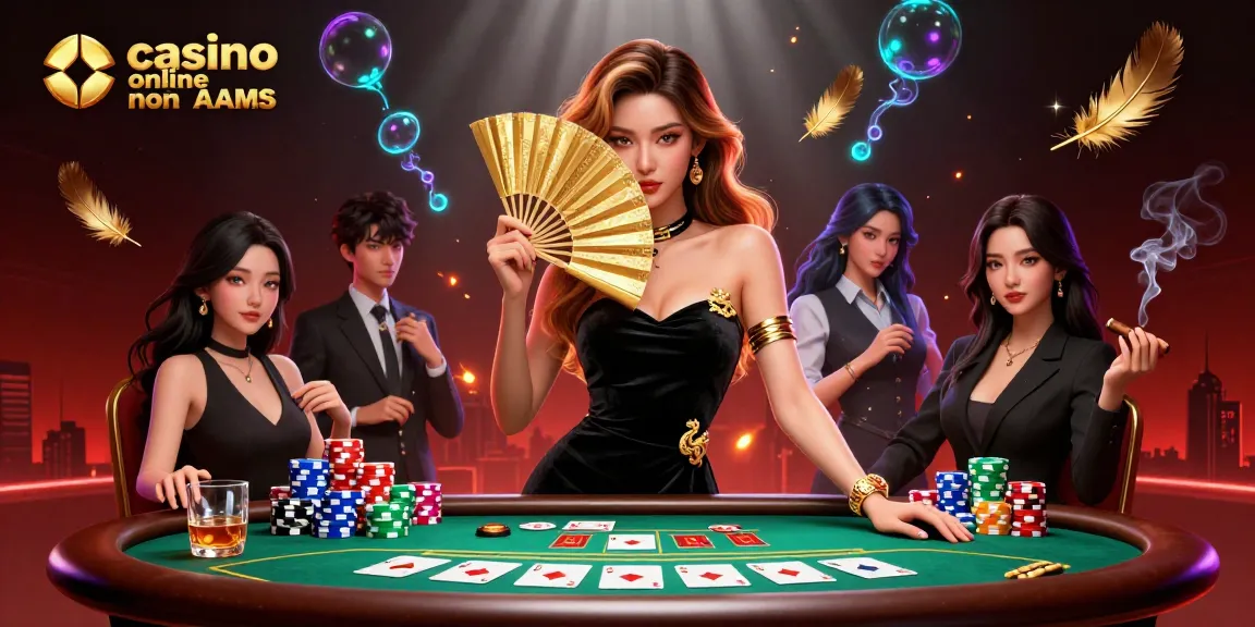 Scopri l'emozione dei casino online non AAMS con immagini straordinarie e elementi di gioco dinamici.