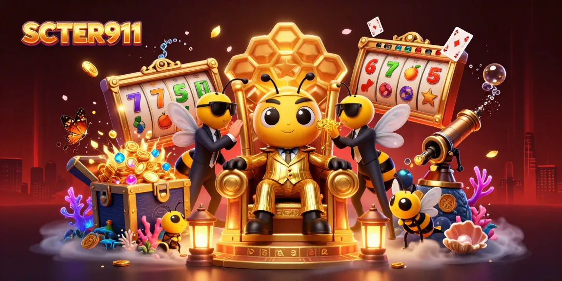 Engage with SCATTER911's vibrant online slot experience featuring the bumblebee mob boss and dynamic gameplay.