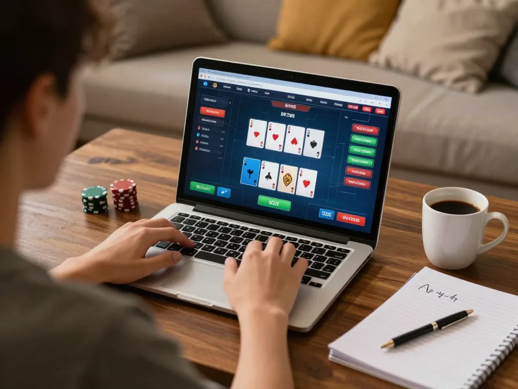 Trải nghiệm m88 mới nhất hôm nay trong khi tập trung cao độ vào trò chơi poker trực tuyến trong một không gian ấm cúng
