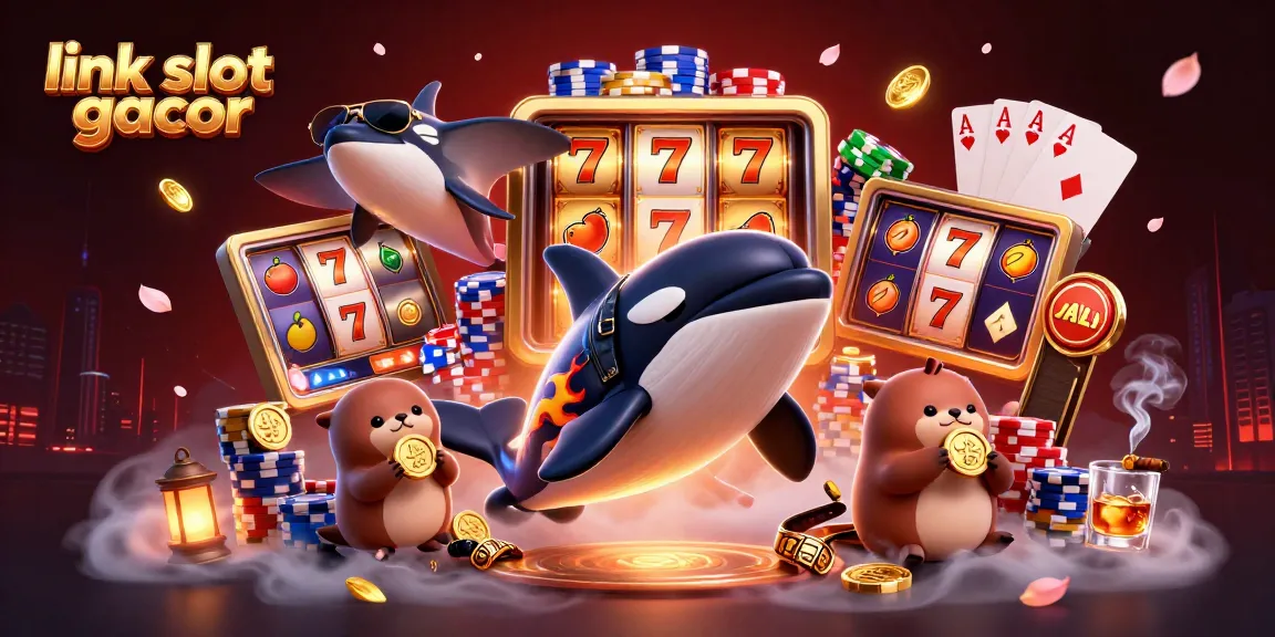 Spin the reels at link slot gacor and experience vibrant gameplay with colorful characters and casino elements.