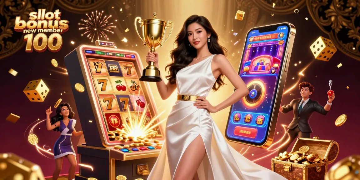 Experience the thrill of winning with the slot bonus new member 100 at an exciting casino.