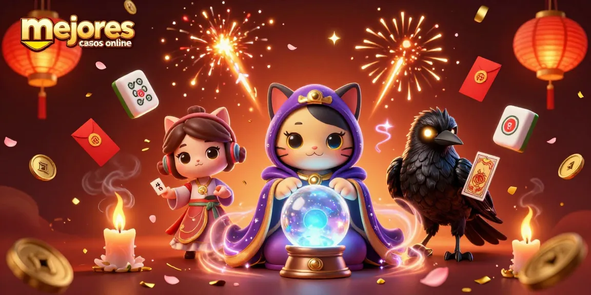Disfruta de los mejores casinos online en una ilustración dinámica que captura la emoción del juego.