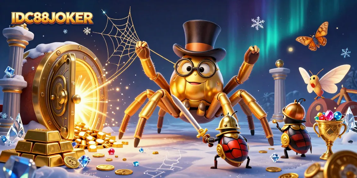 Join the excitement at IDC88JOKER with vibrant gems and golden treasures lighting up the scene.
