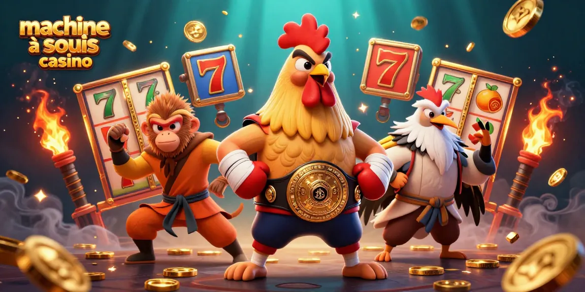 Gagnez sur les machines à sous casino avec des rouleaux d'or et des symboles colorés dans une scène immersive.