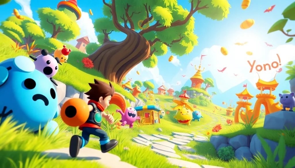 Engage in thrilling gameplay with yono game in an animated digital world filled with adventure.