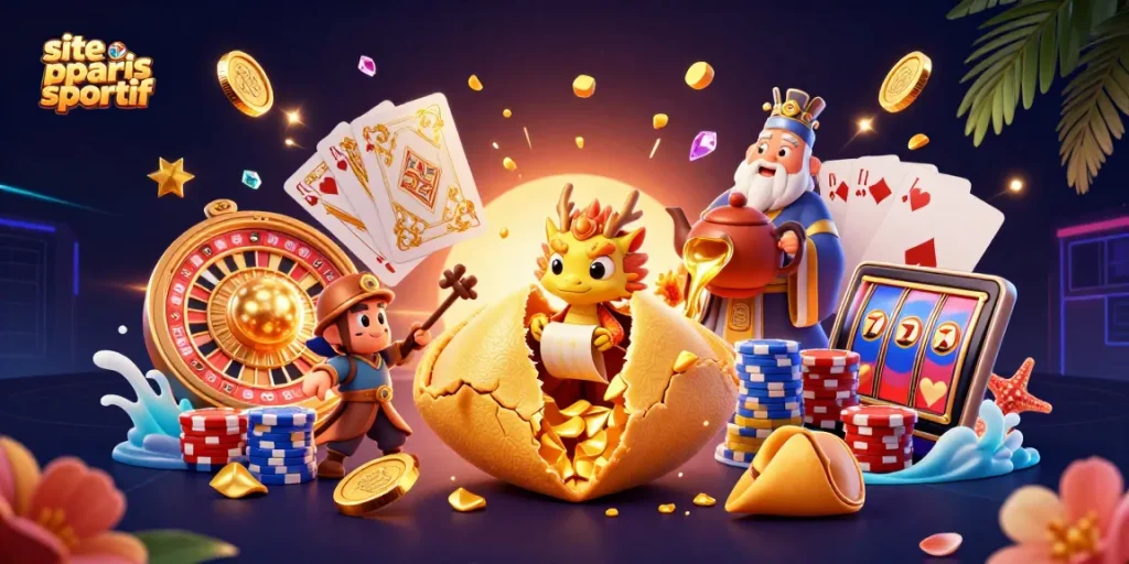 Pariez sur le site de paris sportif avec des personnages de jeu d'argent captivants.