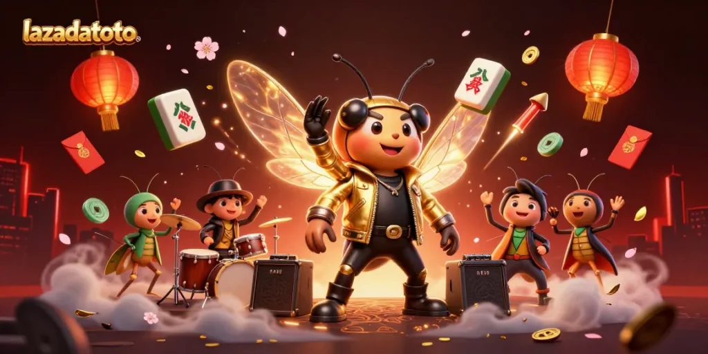 Gambarlah pengalaman seru di lazadatoto dengan cicada rockstar dan elemen permainan yang mendebarkan.